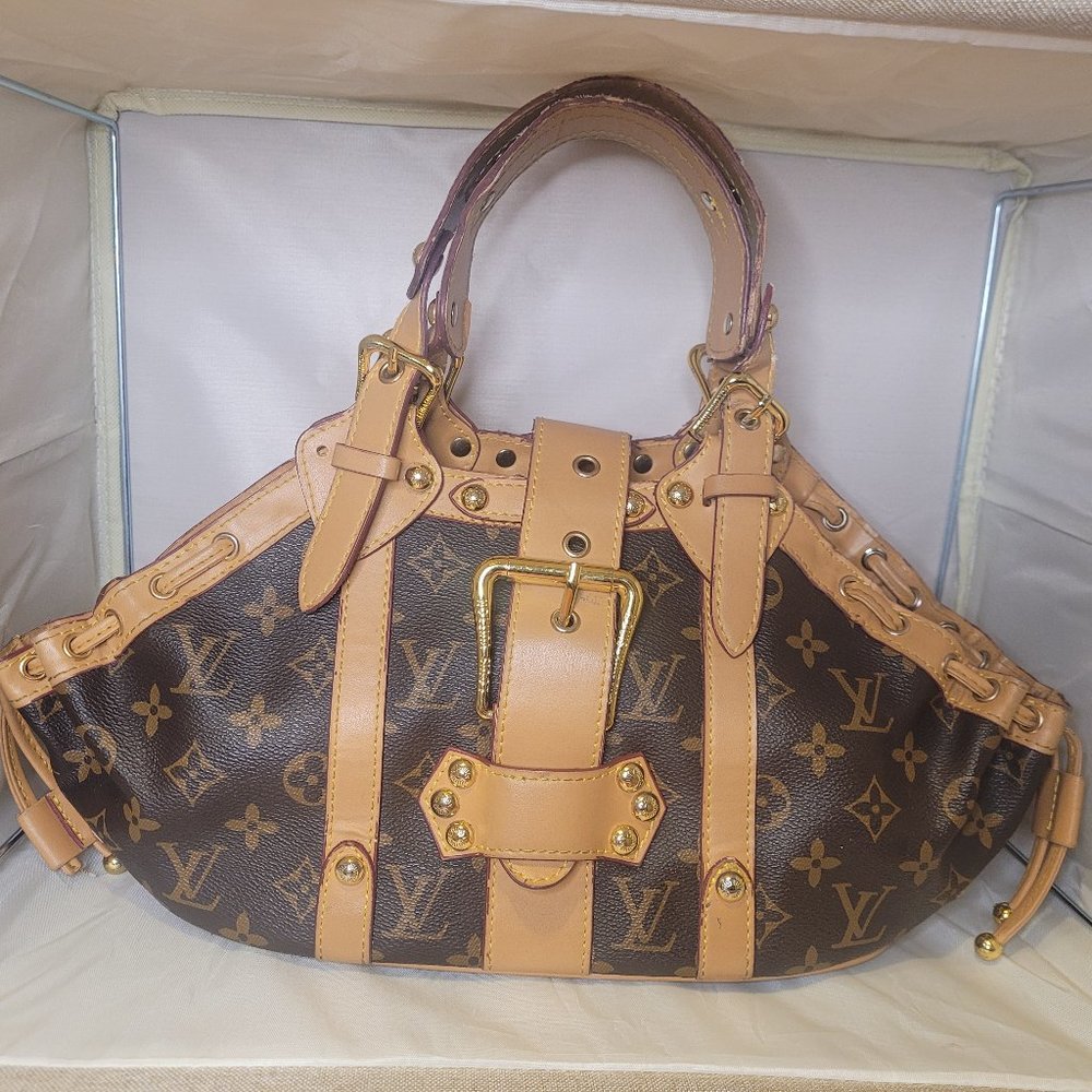 100% Vintage Louis Vuitton Monogram Theda MM - RARE - Taking REAL OFFERS